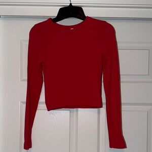 Stylish Red Crop Top for Women